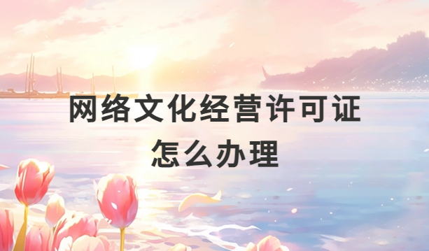 网络文化经营许可证怎么办?